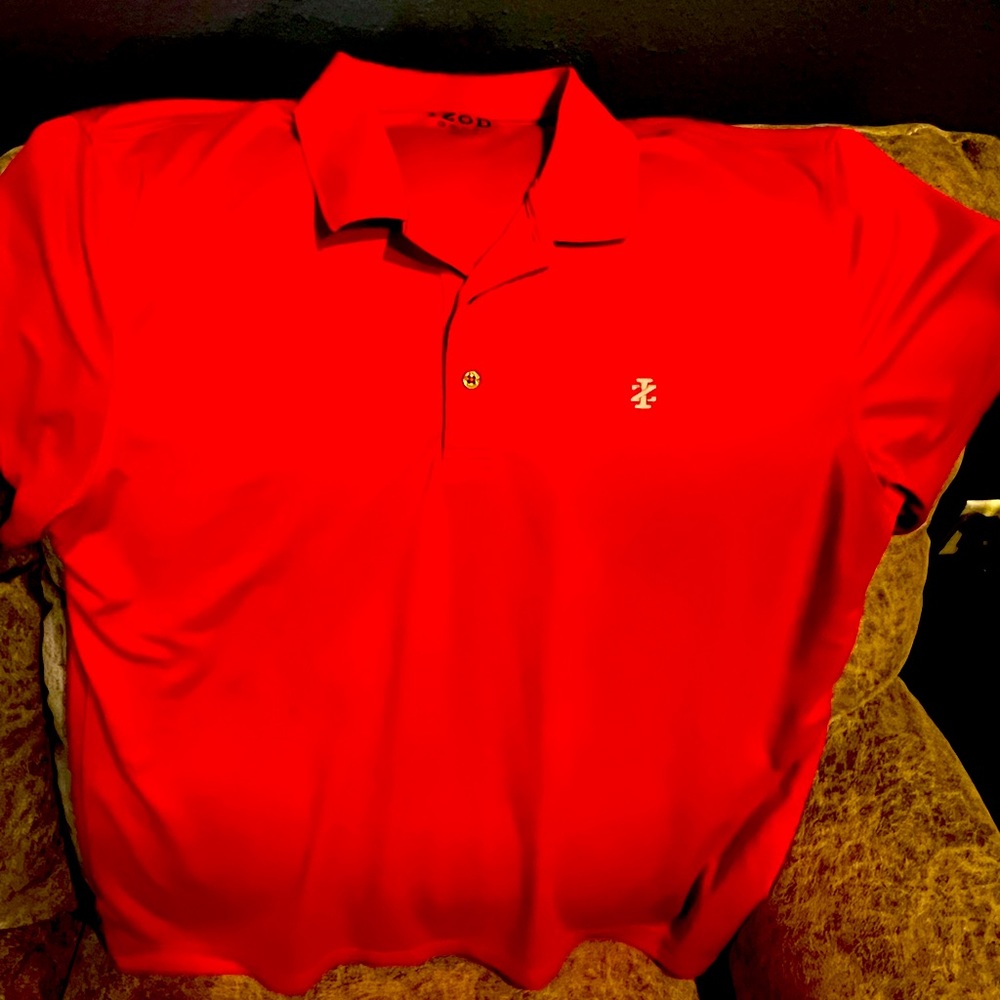 Red XXL IZOD Golf Polo
